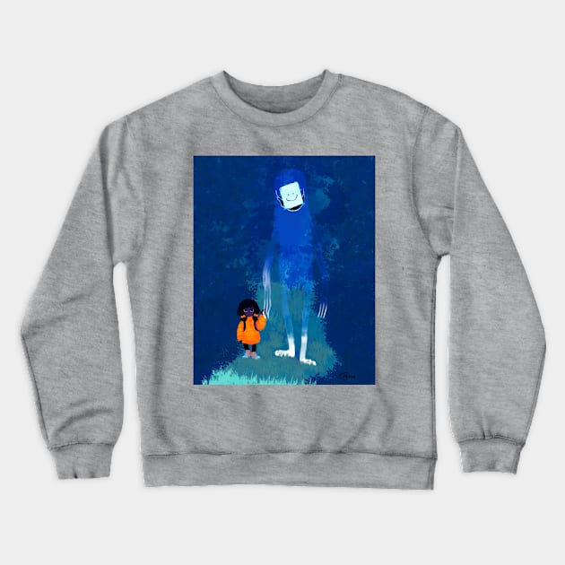 Big Bro Crewneck Sweatshirt by Randiriel